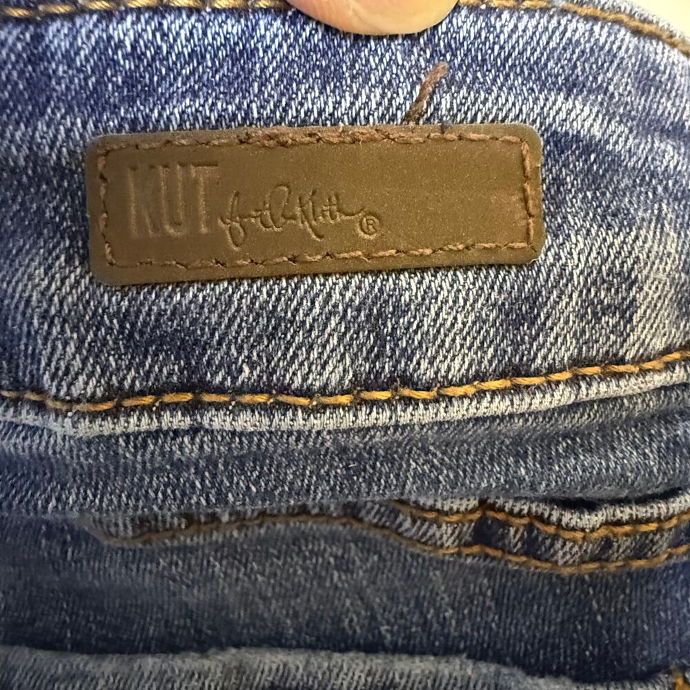 Kut From The Kloth Ankle Skinny Raw Hem Jeans 12P - Picture 2 of 5